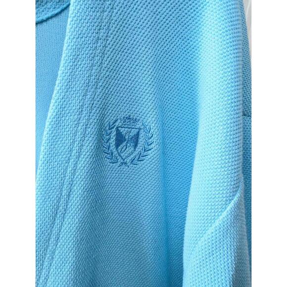 Vintage Jantzen Classic Turquoise Varsity Cardigan Pockets Preppy Size Large - Picture 4 of 6